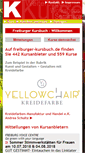 Mobile Screenshot of freiburger-kursbuch.de